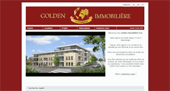 Desktop Screenshot of goldenimmo.lu